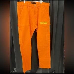 Versace Cargo Pants Orange